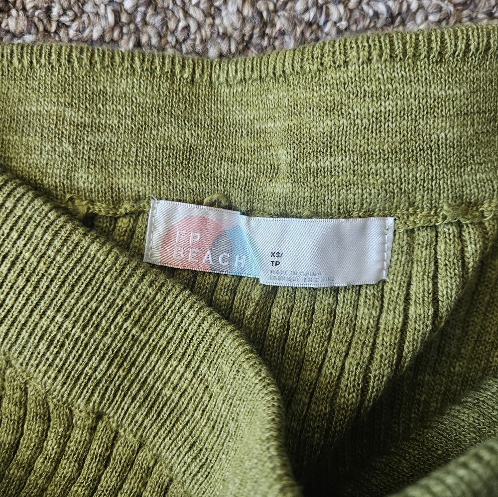 Free People Beach Knit Pull On Lounge Jogger Xs - Picture 4 of 6
